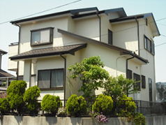 光触媒による外壁改修